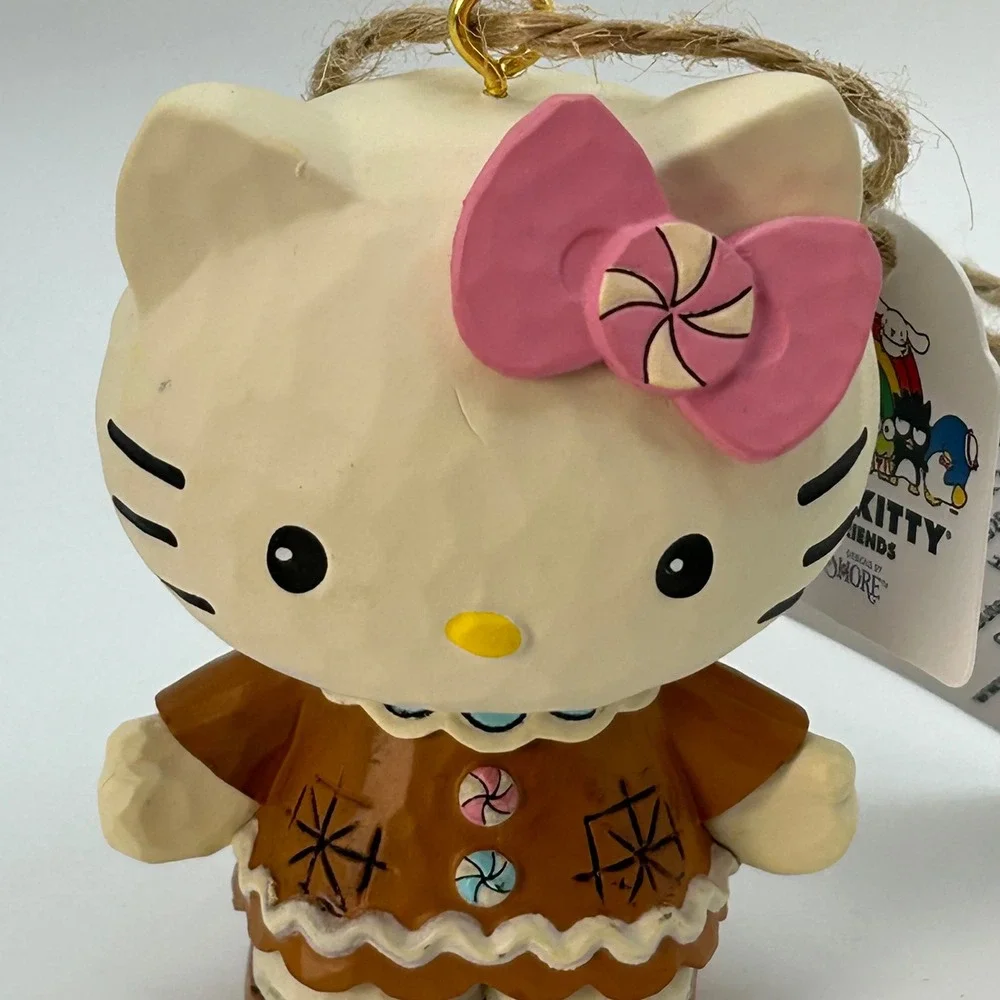 Jim Shore Hello Kitty Gingerbread‎ Christmas Ornament 2025 Decorative Item